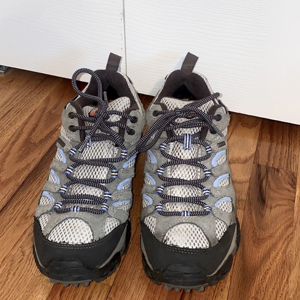 Merrell Moab Waterproof Hiking Shoe Boot, Dusty Olive, size 9.5 women’s -EUC - Picture 3 of 9